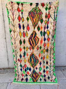 cosa-boucherouite-teppe-grønt-210-x-120-cm