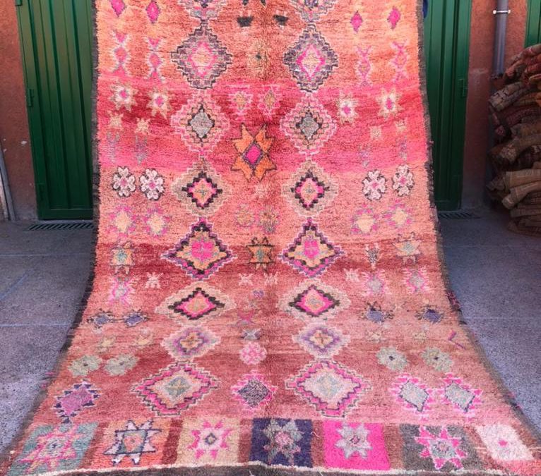 Vintagetepper på vei fra Marokko!