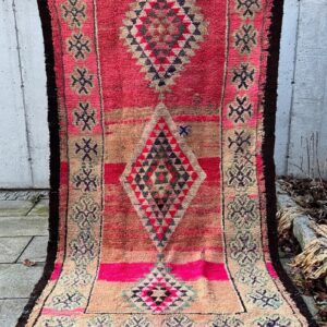 Vintage berberteppe 255 x 147