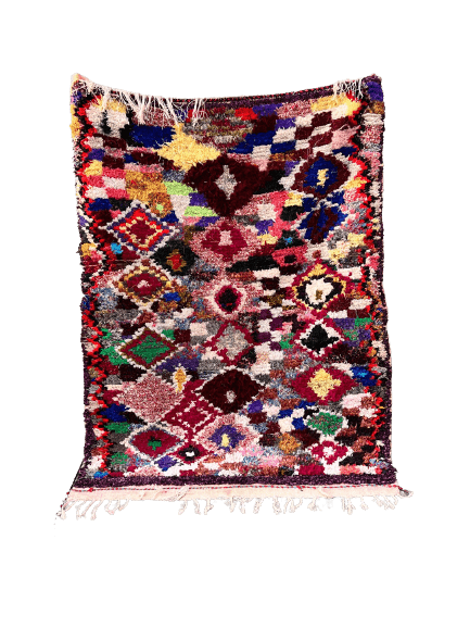 Et vintage teppe for deg som er glad i farger!