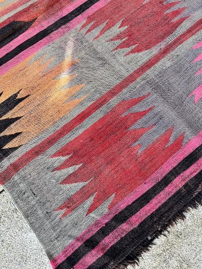 Vintage kelimteppe Zel - Bilde 3