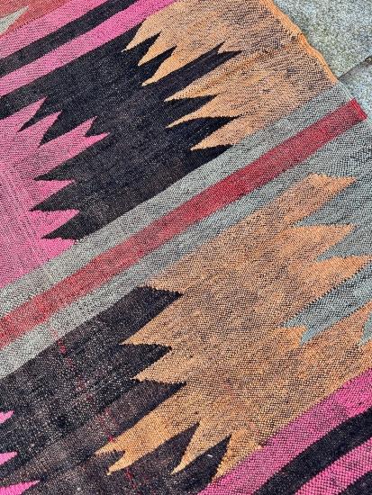 Vintage kelimteppe Zel - Bilde 4