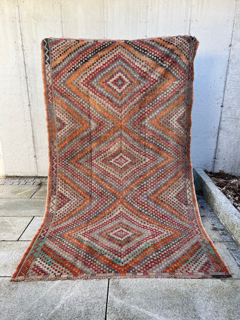 Vintage kelimteppe Doga - Bilde 5