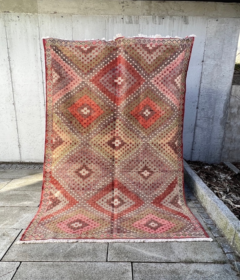 Vintage kelimteppe Tuba - Bilde 4