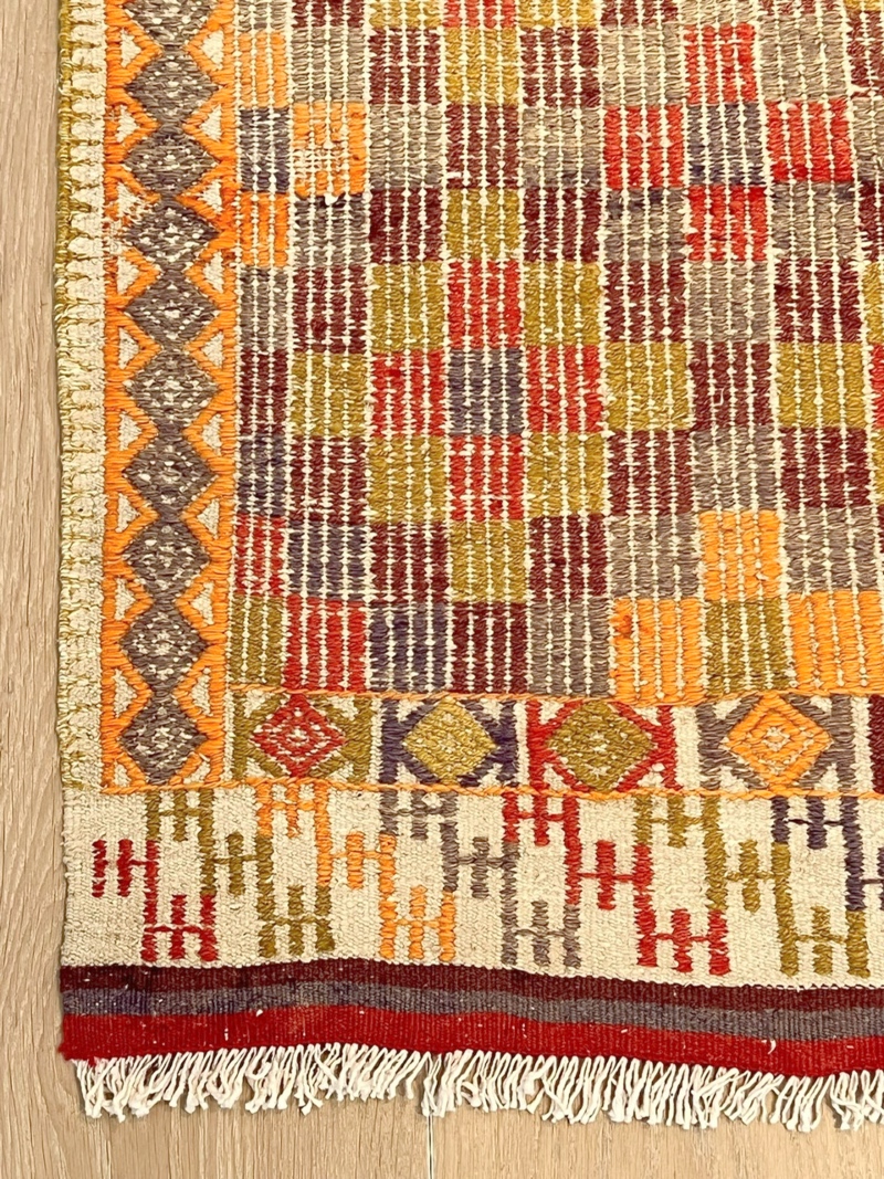 Vintage kelimteppe Emel - Bilde 4