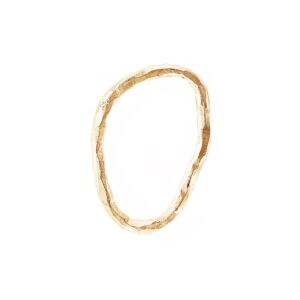 Wave Circle øreringer