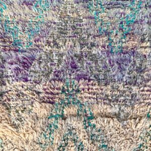 Stort og vakkert gulvteppe. Håndknyttet i Marokko. Helt unikt. Nå nedsatt.