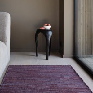 Dhurrieteppe burgunder